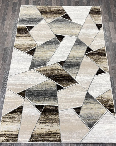 Ковер турецкий 40676D AURA (Акрил, коричневый)