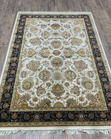 Ковер турецкий 3832A Абришим (Акрил - Хлопок, кремовый)