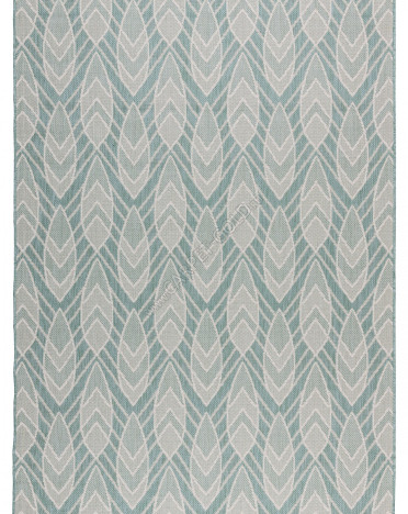 Ковер бельгийский B098-8P03 LINEO (Полипропилен, голубой, кремовый)