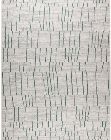 Ковер бельгийский B157-BC01 LINEO (Полипропилен, зеленый, кремовый)