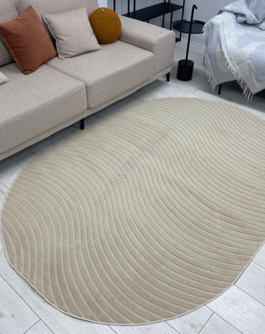 10935A_BEIGE C / BEIGE C Сканди сизаль овал