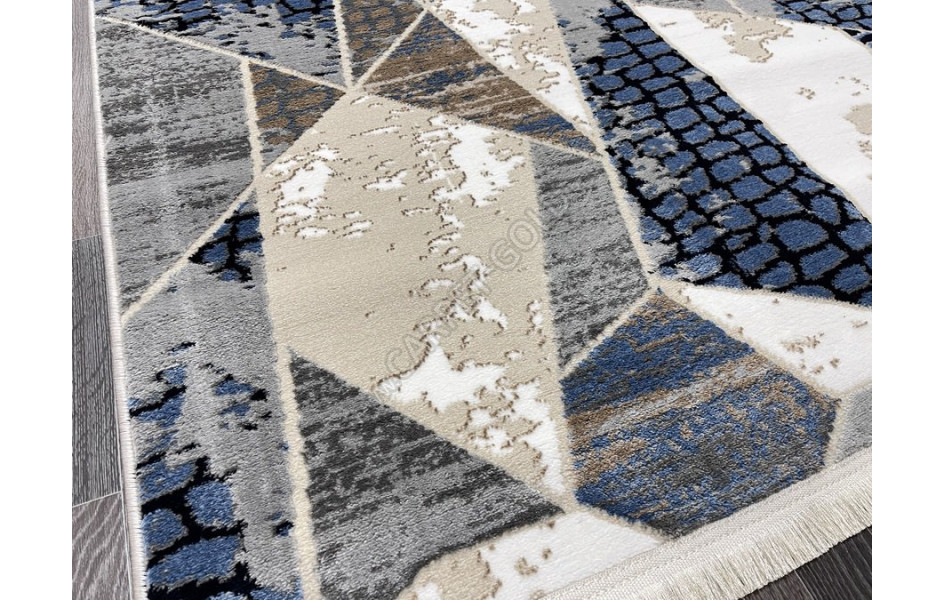 Турецкий ковер 40667C_MAVI/ MAVI