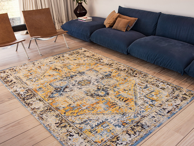 Бельгийский ковер в гостинной